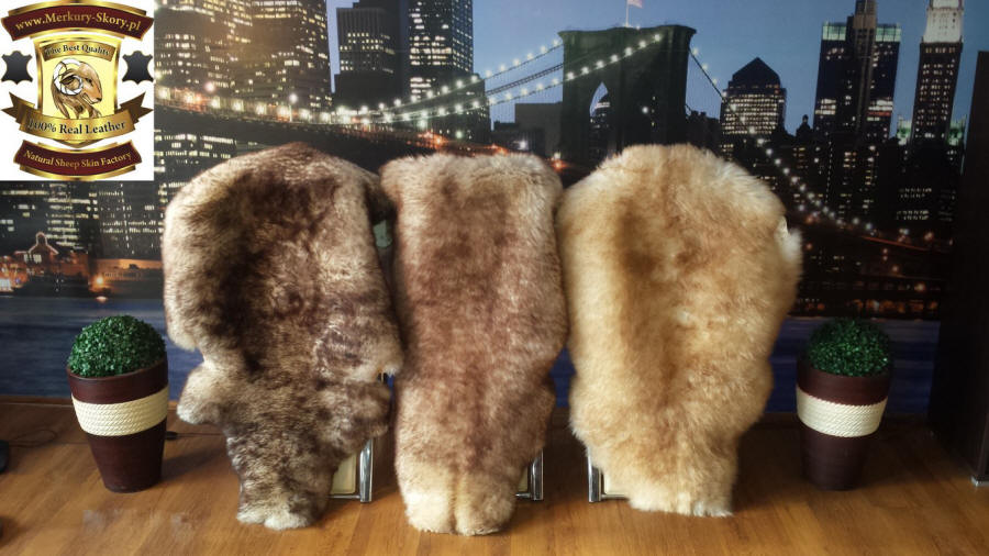 conceria pelle di pecora naturale tappeto fabbricante all'ingrosso Polonia 07